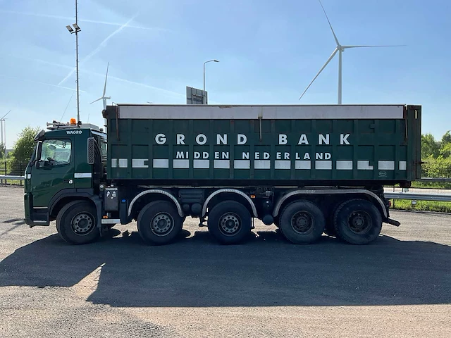 2009 volvo fm440 10x4 euro5 haakarmvrachtwagen met container - afbeelding 34 van  55