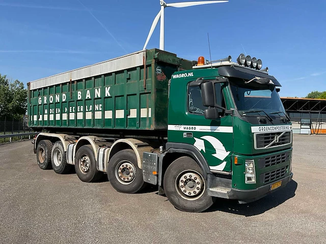 2009 volvo fm440 10x4 euro5 haakarmvrachtwagen met container - afbeelding 55 van  55