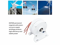 200w elektrische motorgenerator professionele aluminiumlegering met permanente magneet 48v - afbeelding 2 van  6
