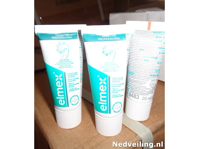200x elmex sensitive prof tandpasta 20ml - afbeelding 1 van  3
