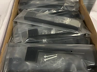 200x lade handvat 96 mm mat zwart - afbeelding 2 van  4