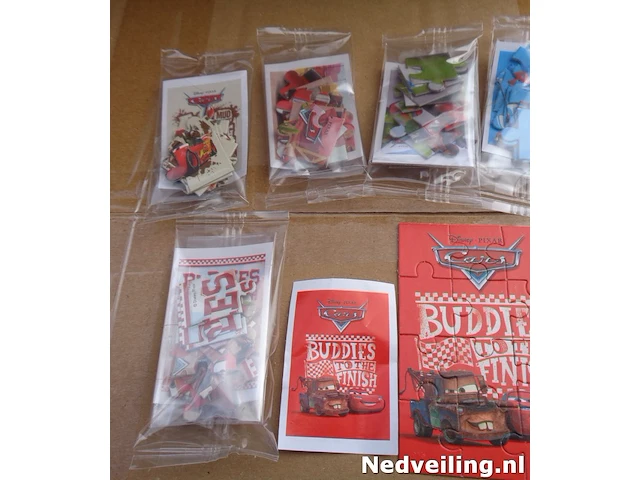 200x mini puzzel disney cars - afbeelding 1 van  9