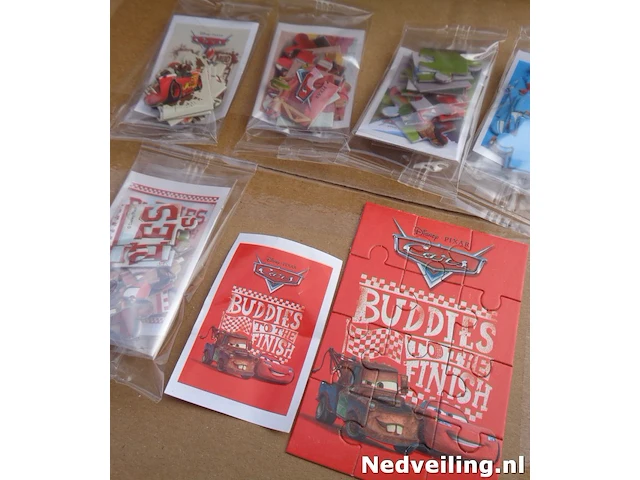 200x mini puzzel disney cars - afbeelding 7 van  9