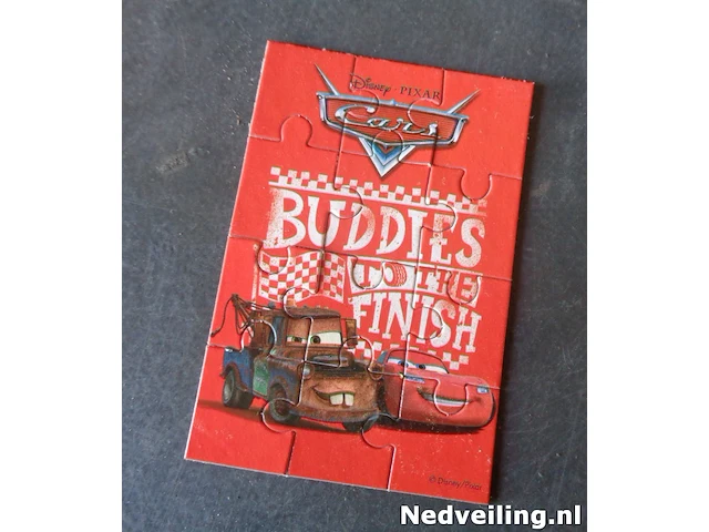 200x mini puzzel disney cars - afbeelding 8 van  9