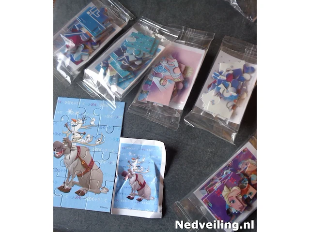 200x mini puzzel frozen - afbeelding 7 van  9