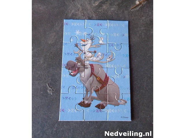 200x mini puzzel frozen - afbeelding 8 van  9