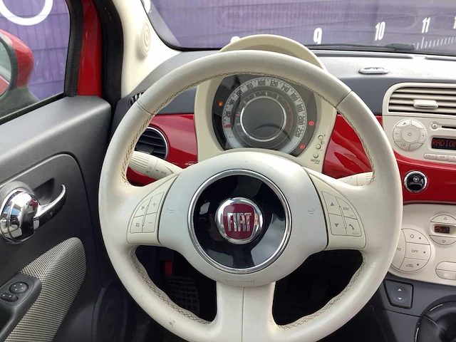 2010 - fiat - 500 - 1.2 lounge - personenauto - afbeelding 2 van  13