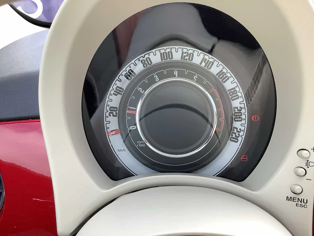 2010 - fiat - 500 - 1.2 lounge - personenauto - afbeelding 4 van  13