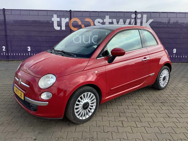 2010 - fiat - 500 - 1.2 lounge - personenauto - afbeelding 1 van  13