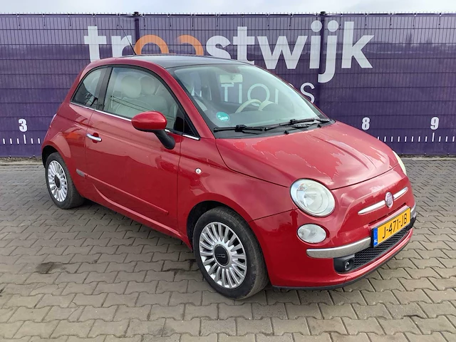 2010 - fiat - 500 - 1.2 lounge - personenauto - afbeelding 6 van  13