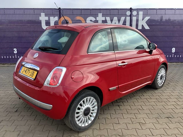 2010 - fiat - 500 - 1.2 lounge - personenauto - afbeelding 8 van  13