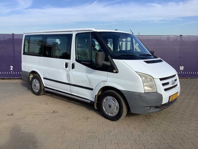 2010 - ford - transit kombi - 300s 2.2 tdci shd - personenauto - afbeelding 6 van  13