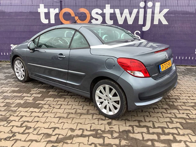 2010 - peugeot - 207 cc - 1.6 vti roland g. - personenauto - afbeelding 11 van  16