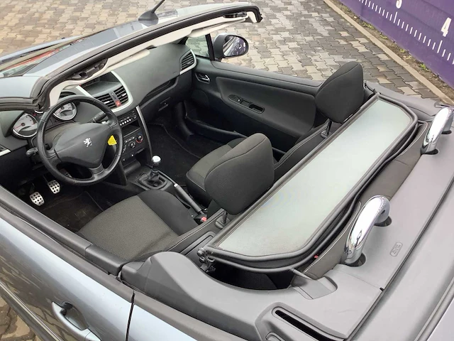 2010 - peugeot - 207 cc - 1.6 vti roland g. - personenauto - afbeelding 13 van  16