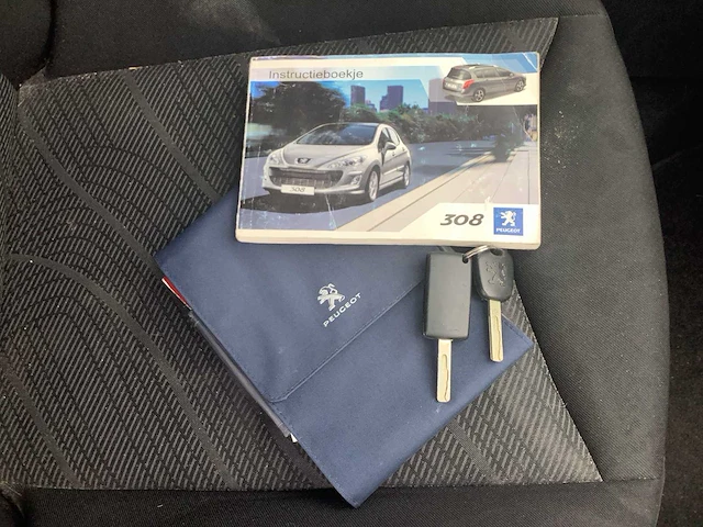 2010 - peugeot - 308 sw - 1.6 vti x-line - personenauto - afbeelding 9 van  17