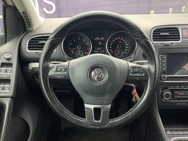 2010 - volkswagen - golf - 1.2 tsi highl. bluem - personenauto - afbeelding 2 van  13