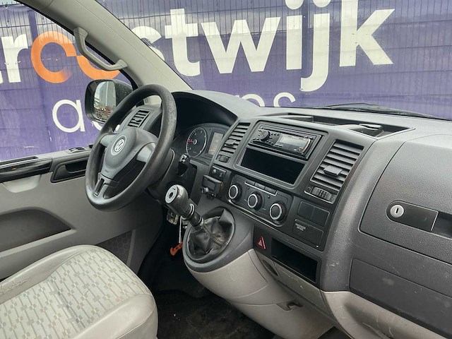 2010 - volkswagen - transporter - 2.0 tdi l2h1 com. dc - bedrijfswagen - afbeelding 8 van  14