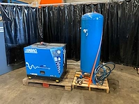 2010 abac b4900 zuigercompressor met buffertank - afbeelding 6 van  13