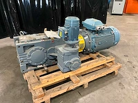 2010 abb / sew-eurodrive elektromotor met vertragingskast - afbeelding 1 van  14