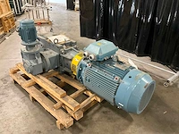 2010 abb / sew-eurodrive elektromotor met vertragingskast - afbeelding 8 van  14