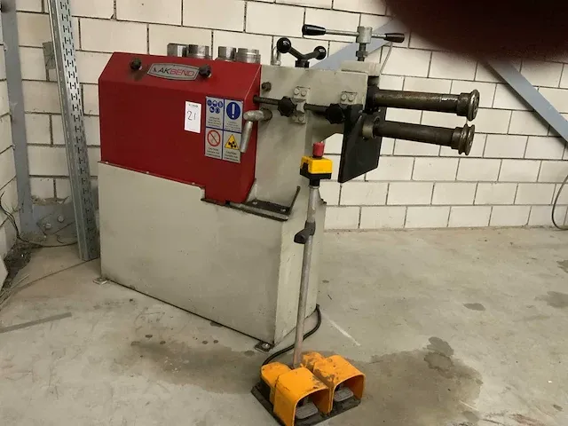 2010 akayapak akm-250 akbend voormachine - afbeelding 4 van  11