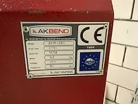 2010 akayapak akm-250 akbend voormachine - afbeelding 11 van  11