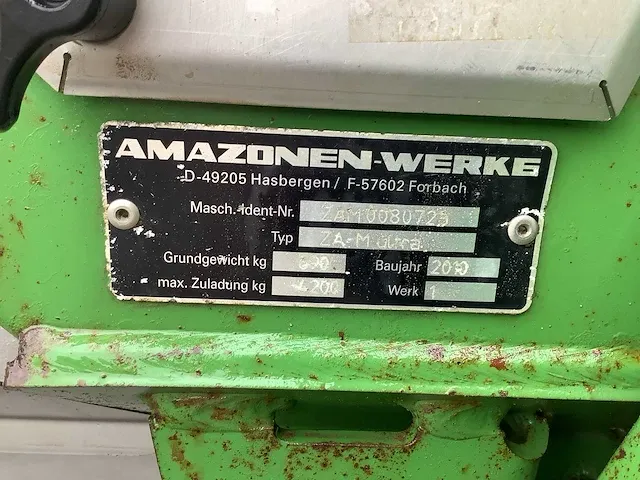 2010 amazone profis hydro kunstmeststrooier - afbeelding 7 van  11