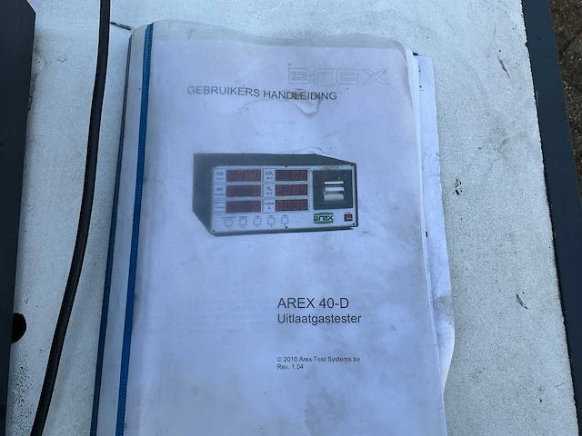 2010 arex 40-d uitlaatgastester - afbeelding 3 van  14