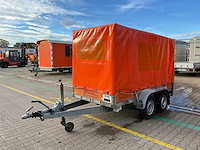 2010 atec eb2 2-1 dubbelas huif aanhangwagen - afbeelding 1 van  19