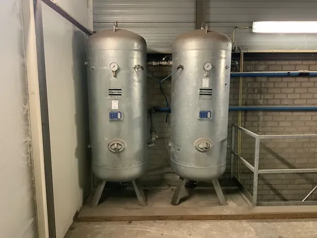 2010 atlas copco buffertank (2x) - afbeelding 1 van  10