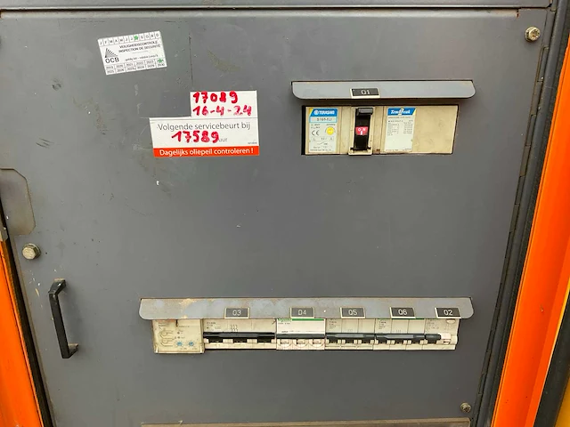 2010 atlas copco qas 100 stroom aggregaat - afbeelding 16 van  18