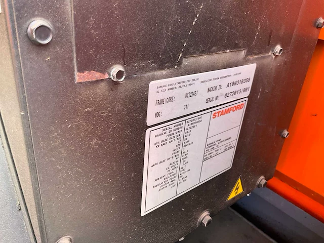 2010 atlas copco qas 60 stroom aggregaat - afbeelding 6 van  17