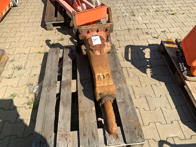2010 atlas copco sb 202 hydraulische sloophamer - afbeelding 3 van  5