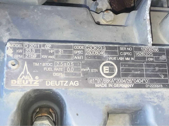 2010 atlas copco xas57 compressor aanhangwagen - afbeelding 11 van  20