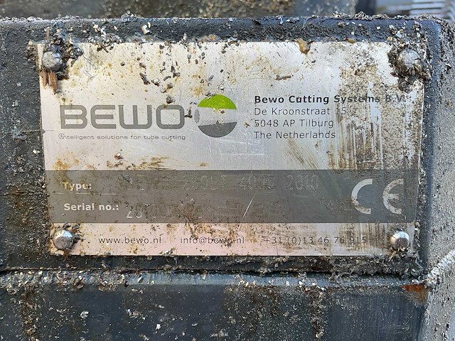 2010 bewo 250lt afkortcirkelzaagmachine - afbeelding 7 van  7