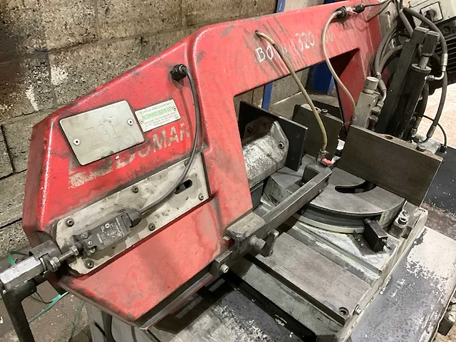 2010 bomar ergonomic 320.250 dgsh lintzaagmachine - afbeelding 2 van  8
