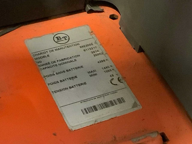 2010 bt rre200e reach truck - afbeelding 25 van  26