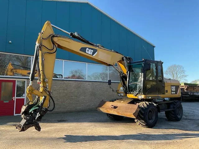 2010 caterpillar m315d banden graafmachine, (txf-81-z) - afbeelding 1 van  27