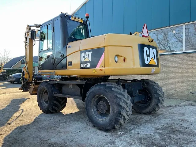 2010 caterpillar m315d banden graafmachine, (txf-81-z) - afbeelding 12 van  27