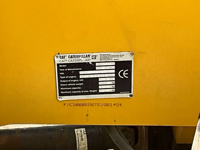 2010 caterpillar th 514 verreiker - afbeelding 7 van  22