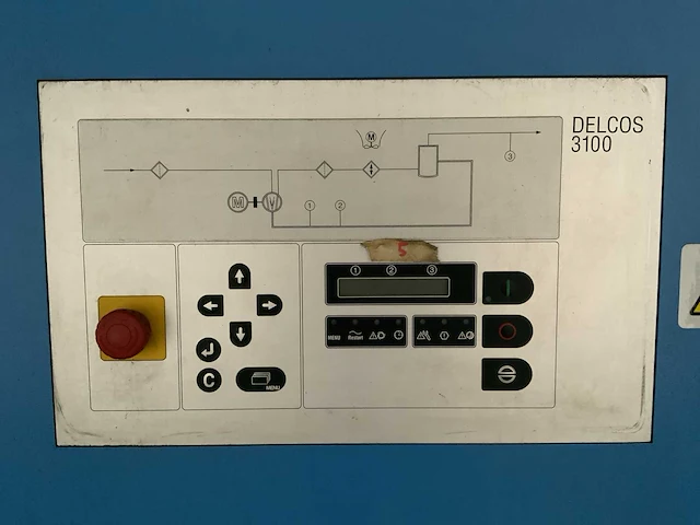 2010 compair d50hsr-10a olievrije compressor - defect - afbeelding 6 van  10