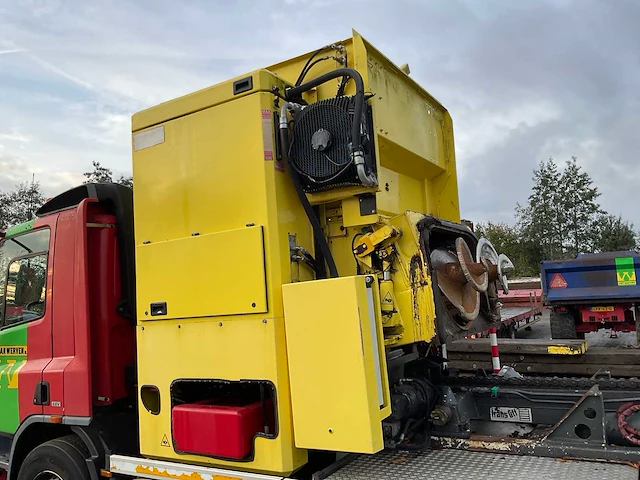 2010 daf cf 75.310 eev container vrachtwagen - afbeelding 2 van  34