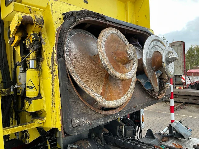 2010 daf cf 75.310 eev container vrachtwagen - afbeelding 3 van  34