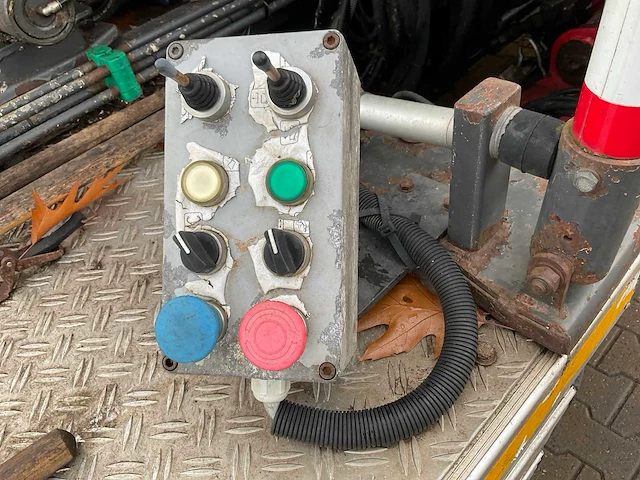 2010 daf cf 75.310 eev container vrachtwagen - afbeelding 9 van  34