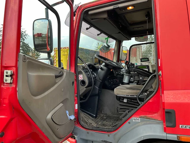 2010 daf cf 75.310 eev container vrachtwagen - afbeelding 10 van  34
