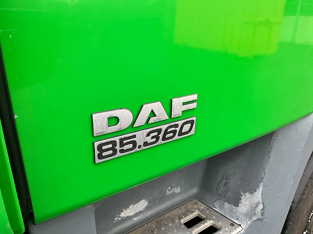 2010 daf cf85.360 vrachtwagen met hiab autolaadkraan - afbeelding 4 van  47