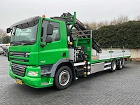 2010 daf cf85.360 vrachtwagen met hiab autolaadkraan - afbeelding 1 van  47