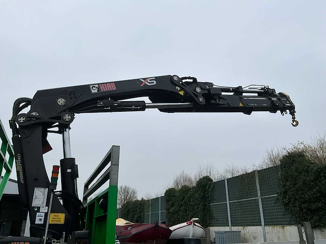 2010 daf cf85.360 vrachtwagen met hiab autolaadkraan - afbeelding 40 van  47