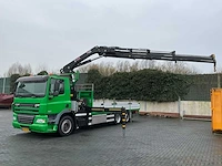 2010 daf cf85.360 vrachtwagen met hiab autolaadkraan - afbeelding 41 van  47