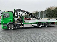 2010 daf cf85.360 vrachtwagen met hiab autolaadkraan - afbeelding 43 van  47
